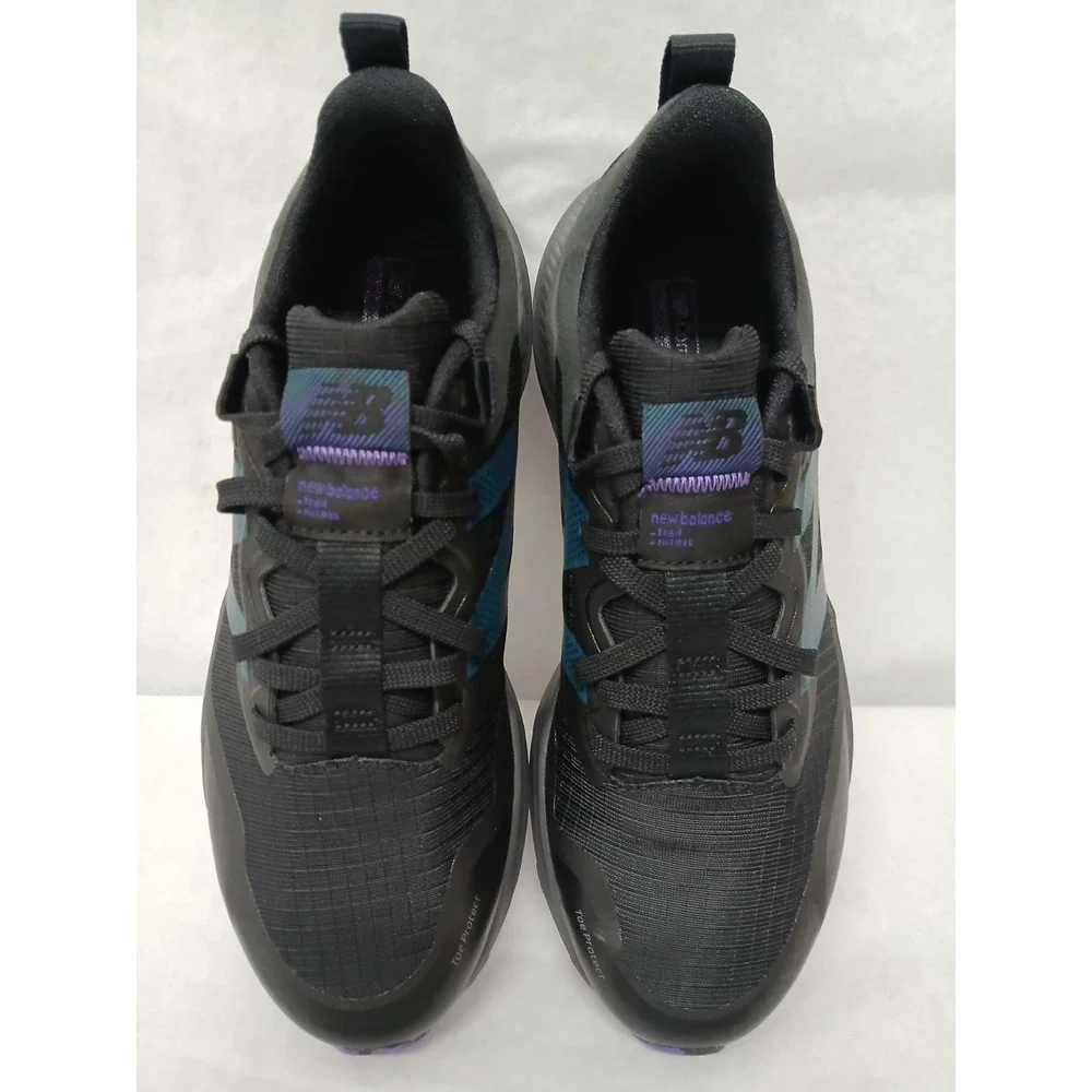 New Balance Women's Nitrel V4 Trail Running Shoes WTNTRWB4 Black Purple Sz 9.5 - Picture 5 of 9